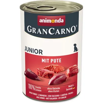 Krmivo pro psa Animonda Gran Carno JUNIOR s krůtou 12x 400 g