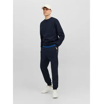 Pánská mikina Jack & Jones Mikina Bradley 12249341 Tmavomodrá Relaxed Fit XXXL