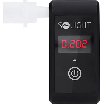 Alkohol tester Kompaktní alkohol tester Solight 1T09, Fuel Cell | elektrochemický senzor | 0,0 až 5,0 ‰ BAC | ±0.08 ‰ BAC