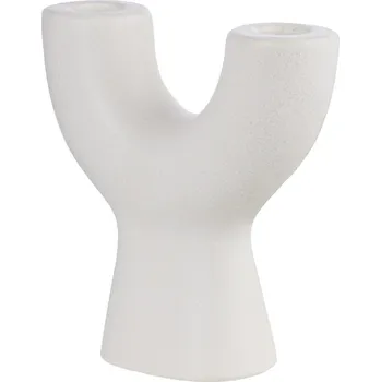 Svícen Butlers TWIN Svícen na 2 svíčky - krémová