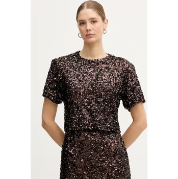 Dámská halenka Halenka IBlues BASILIO 2527976015200 hnědá 89X, vel. M