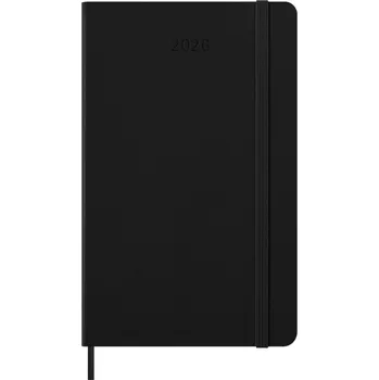 Blok Diář Moleskine Smart Writing 2026 - L, týdenní, černý