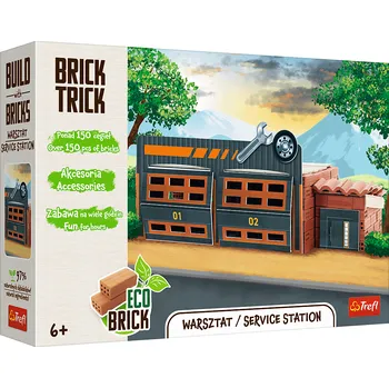 ostatní stavebnice Trefl Brick Trick Autoopravna L 150 dílků