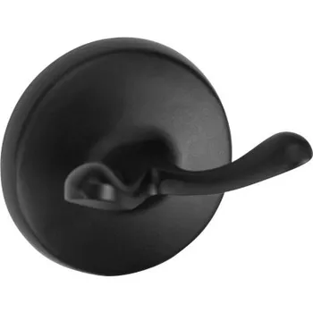 REA Koupelnový háček černá REA-06924