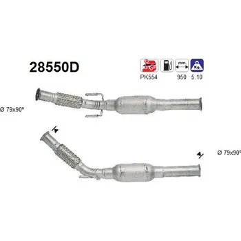 Katalyzátor Katalyzátor AS, S.L. 28550D