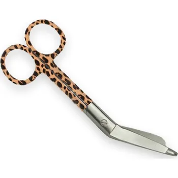 Nůžky na obvazy Gima Lister 14 cm leopard