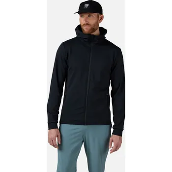 Pánská mikina Pánská Mikina ROSSIGNOL MID LAYER STRETCH HOODIE RLNML26_200 – Černá XL