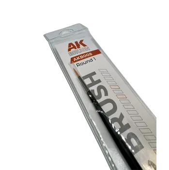 štětec AK Interactive Brush round - velikost 1 (kulatý)