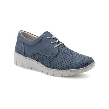 Dámská obuv Polobotky Clara Barson Ceecee WS6075-03 Tmavomodrá 37