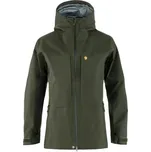 Dámská nepromokavá skialpová bunda FJÄLLRÄVEN Bergtagen GTX Touring Jacket W Deep Forest - XS