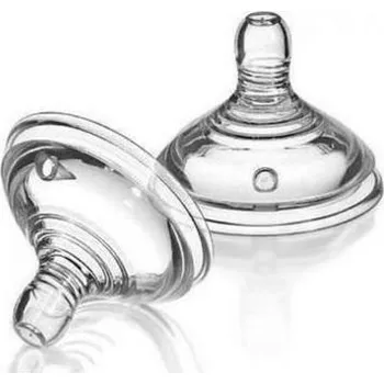 Savička Tommee Tippee Náhradní savička rychlý průtok transparentní