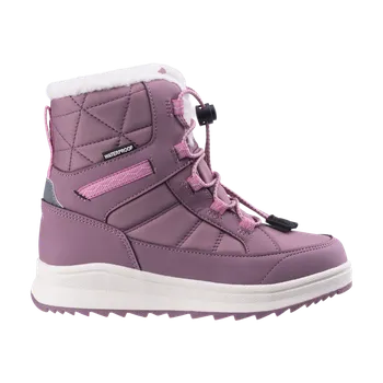 Dívčí sněhule Dětské Zimní boty ELBRUS VIREL HIGH WP JRG M000280687 – Fialová 33