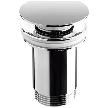 Sifon Bathco 0211 - Umyvadlová výpusť s přepadem CLICK-CLACK pr. 6 cm lesklý chrom