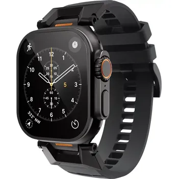 Sportovní měřič Epico FKM Rubber Pro Apple Watch 42/44/45/46/49mm Black 63318101300006