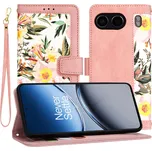 Pouzdro Techsuit FlipCraft pro OnePlus Nord 4 růžové Sweetheart