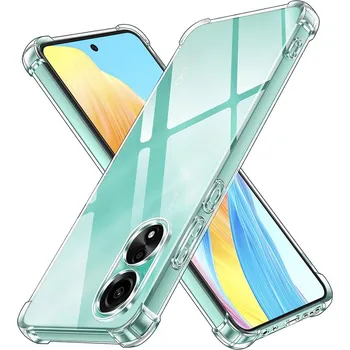 Pouzdro na mobilní telefon Techsuit Nárazuvzdorný Průhledný Silikonový Oppo A58 4G Clear