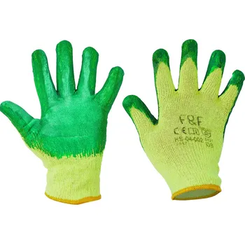 Pracovní rukavice FF DIPPER LIGHT HS-04-002 Pracovní rukavice zelené - 120 Párů 08 0108006110080