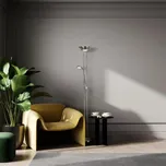 Searchlight EU4329SS Stmívatelná stojací lampa STELA satinovaný chrom 179667685