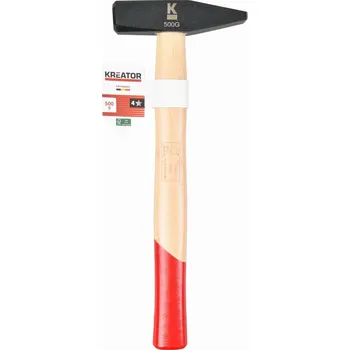 Kladivo KRTH90005 - Zámečnické kladivo 500g Dřevěná rukojeť KREATOR