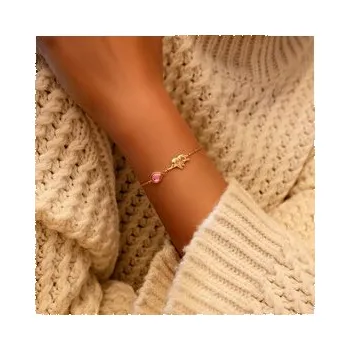 Náramek Lilou Náramek J4920 Zlatá OS