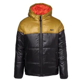 Chlapecká bunda Dětská Zimní prošívaná bunda BEJO LUCCA JRB M000280531 – Hnědá 140