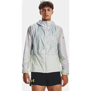 Pánská casual bunda Pánská bunda Under Armour Impasse Lightweight Run Jk 1376065-014 Šedá LG