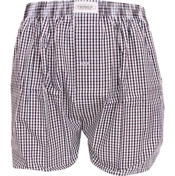 Trenýrky Pánské plátýnkové trenýrky Climber 3100C96 čoko-black kostka velikost XL