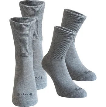 Dámské ponožky Scholl Dámské / Pánské ponožky, 2 páry (dámské, 35-38, šedá)
