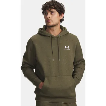 Pánská mikina Pánská mikina Under Armour UA Essential Fleece Hoodi 1373880-391 Zelená MD