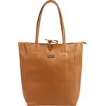 Kožená kabelka přes rameno MiaMore 01-014 Z camel