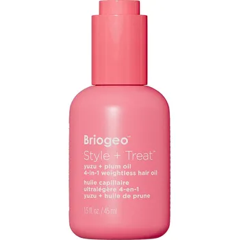 Vlasová regenerace Briogeo - Style + Treat Yuzu + Plum Oil 4-in-1 Weightless Hair Oil Oleje a séra na vlasy 45 ml unisex