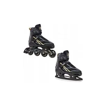 Kolečkové brusle Croxer Radiant 2v1 Abec9 Alu 76mm rostoucí EU 42-45 brusle + DÁREK DLE VÝBĚRU!