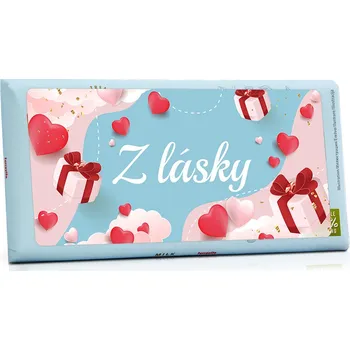 Čokoláda Terravita Sp. z.o.o., ul Szarych Szeregów 48, Poznaň, Polsko Z lásky - mléčná čokoláda 100g