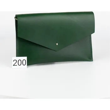 Kabelka Kožedělník 200 Emily psaníčko - zelené (Zachraň kůži = 1 ks) Dámské kožené psaníčko. Vystavený kus, 2. jakost. Doplňkové ilustrační fotky a video.