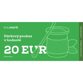 Dárkový potravinový koš Pijumate Elektronický dárkový poukaz 20 EUR
