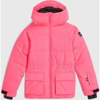 Dívčí bunda Dětská Bunda O'NEILL FWC'CRUZ PUFFER SNOW JACKET 3500054-14040 – Růžová 164