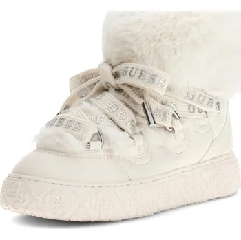 Dámská zimní obuv Dámské Zimní boty GUESS UNESSA FLFUEKFUR10-IVORY – Béžová 40