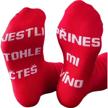 Ponožky Přines mi víno