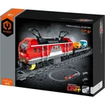 iM.Master Stavebnice vlak červený s auty