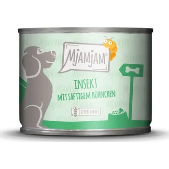 Krmivo pro psa MjAMjAM hmyz se šťavnatým kuřetem 6x200 g