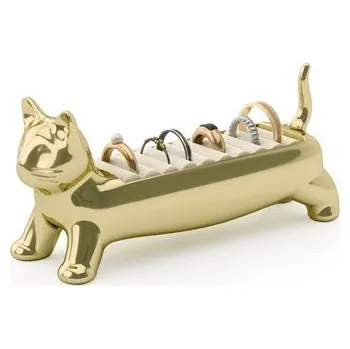 Šperkovnice Stojánek na prstýnky Kočka