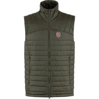 Pánská vesta vesta pánská FJÄLLRÄVEN Expedition X-Lätt Vest M Deep Forest - M