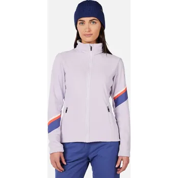 Dámská mikina Dámská Fleecová mikina ROSSIGNOL W STRAWPILE FLEECE FZ RLNWL06_A08 – Fialová XL