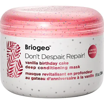 Vlasová regenerace Briogeo - Don’t Despair, Repair! Vanilla Birthday Cake Deep Conditioning Mask Masky a kúry na vlasy 236 ml unisex