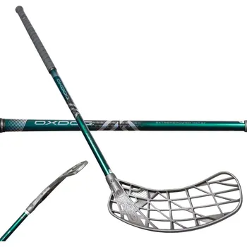 Florbalová hůl Oxdog Extremepower HST 27 EG Round Pravá (pravá ruka dole) 101 cm (= 112 cm)