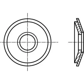podložka Podložka pod TEX s gumou EPDM p 7x 19 zinek bílý