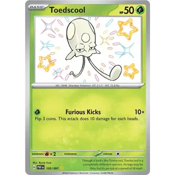 Sběratelská karetní hra Toedscool 105/091 - Paldean Fates