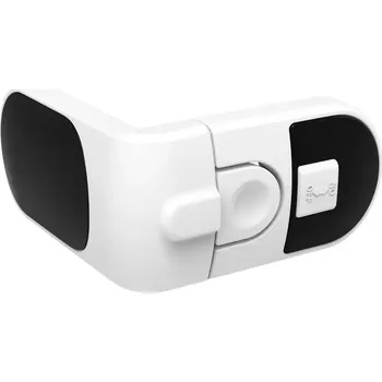 Dětská zábrana Dětská pojistka na šuplíky – bílá / černá (set 4 ks)