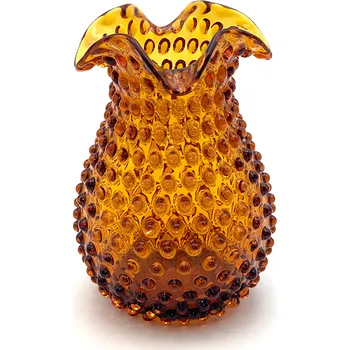Váza Váza 20cm - Hobnail - Ananas - amber | 78018