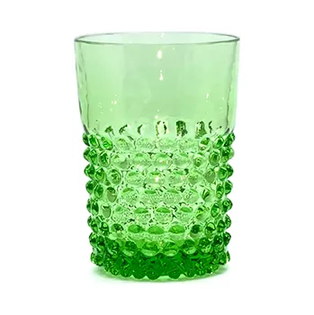 Sklenice Sklenice 0,2l - Hobnail - Ananas - světle zelená | 78745